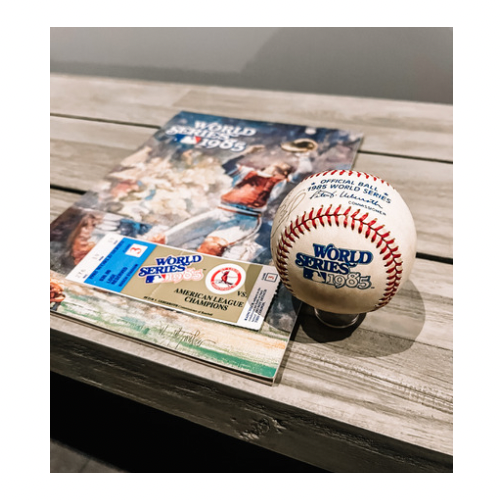 1985 World Series Game-Used Baseball, from the Personal Collection of Umpire Don Denkinger