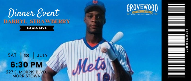 Dinner Event with Darryl Strawberry