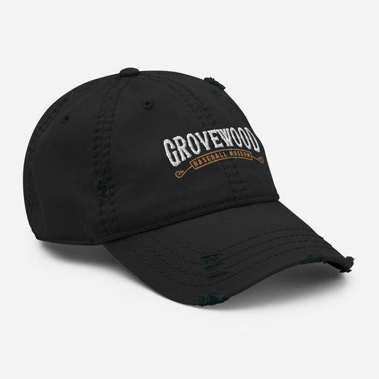 Museum Logo Distressed Hat | Black