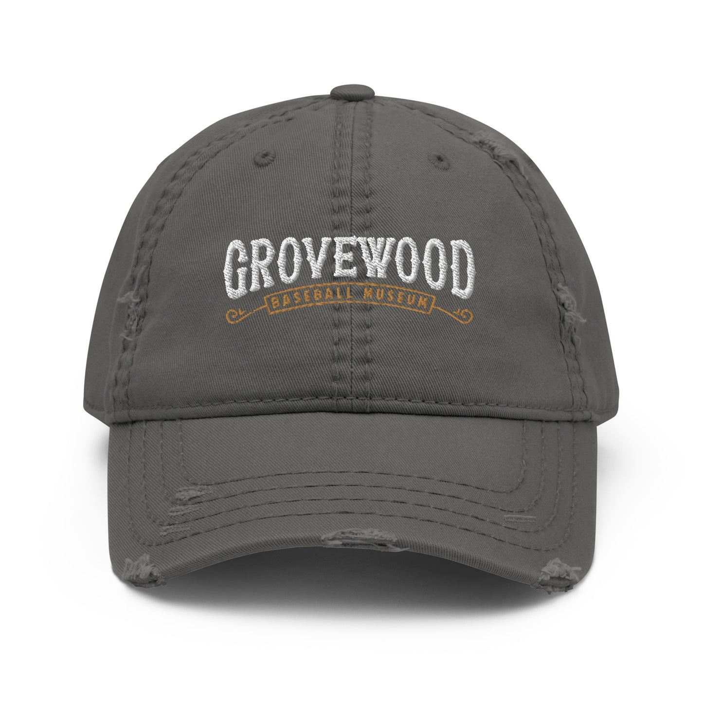 Museum Logo Distressed Hat | Gray
