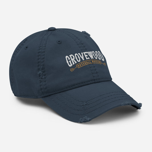 Museum Logo Distressed Hat | Navy