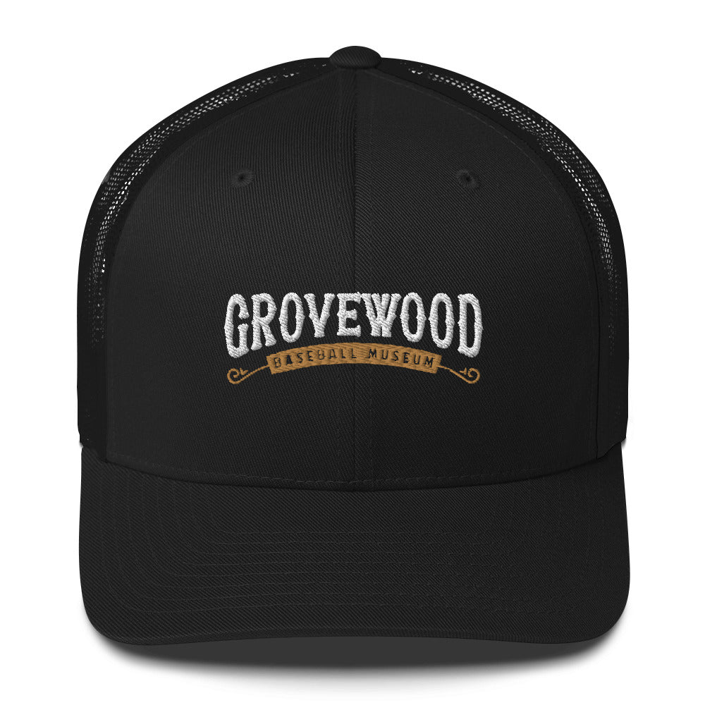 Museum Logo Trucker Hat | Black