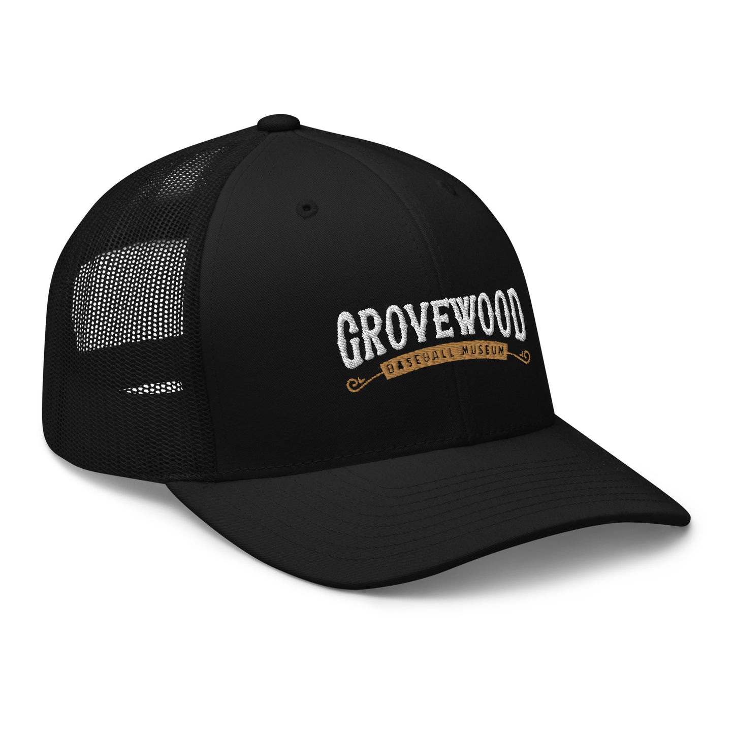 Museum Logo Trucker Hat | Black