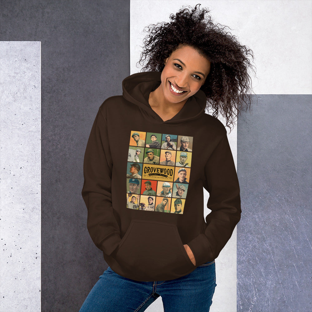 Vintage Player Collage Hoodie | Multiple Colors