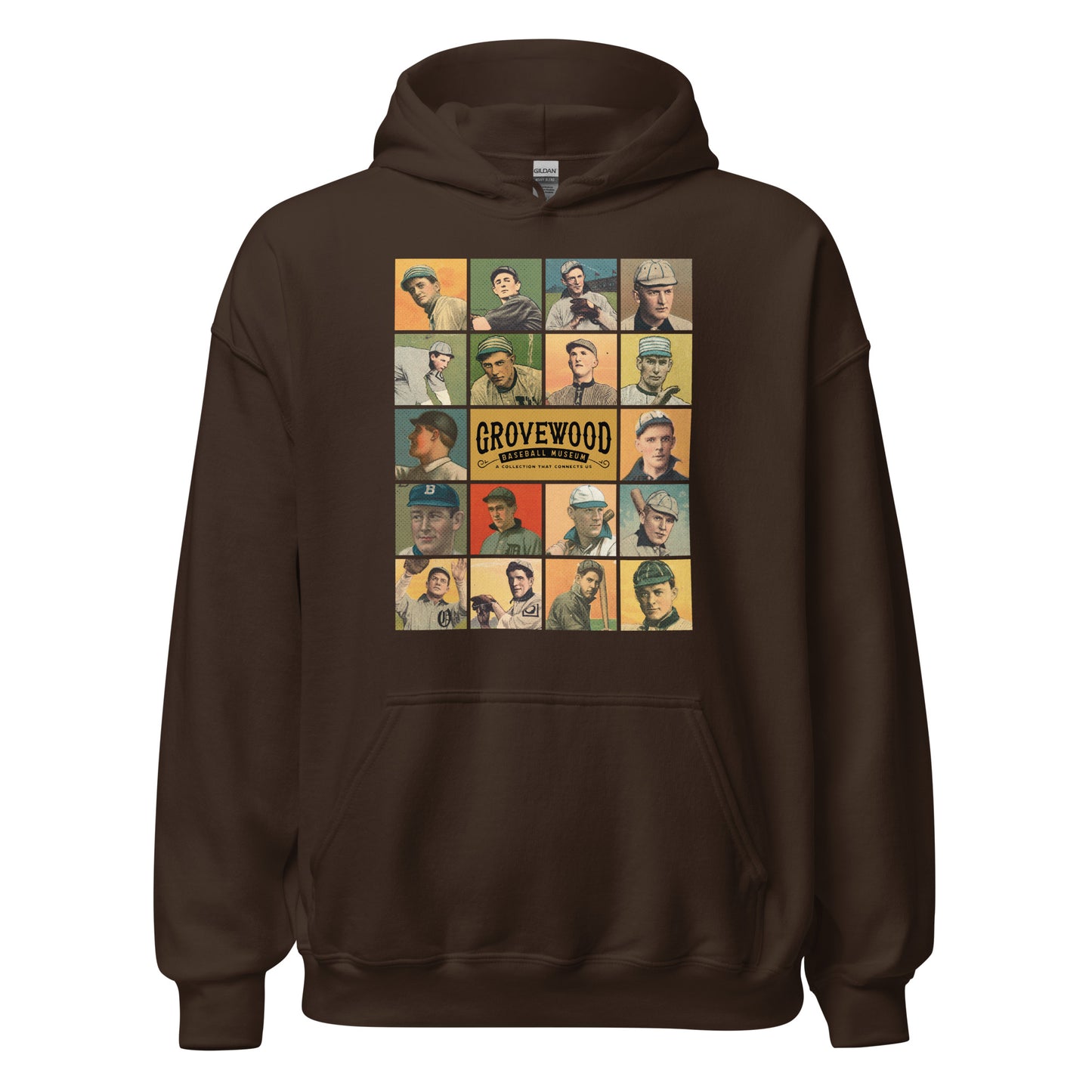 Vintage Player Collage Hoodie | Multiple Colors