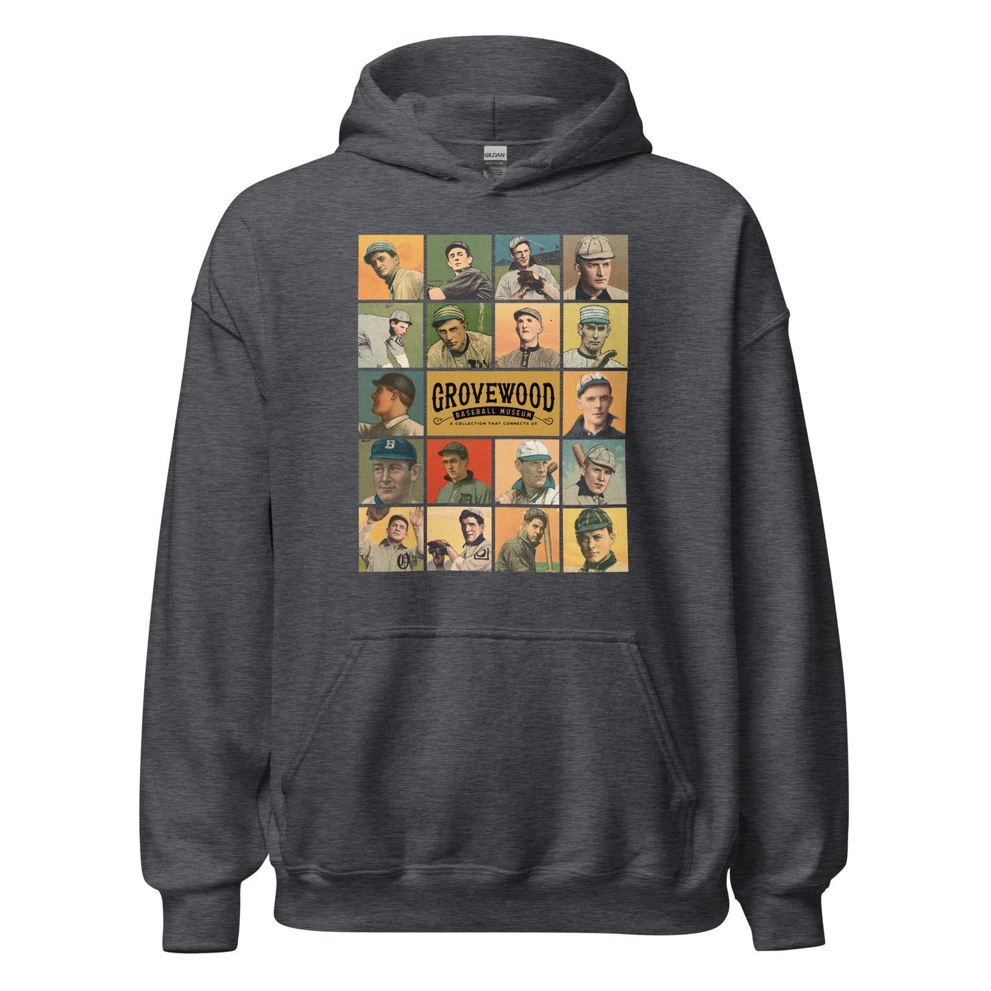 Vintage Player Collage Hoodie | Multiple Colors