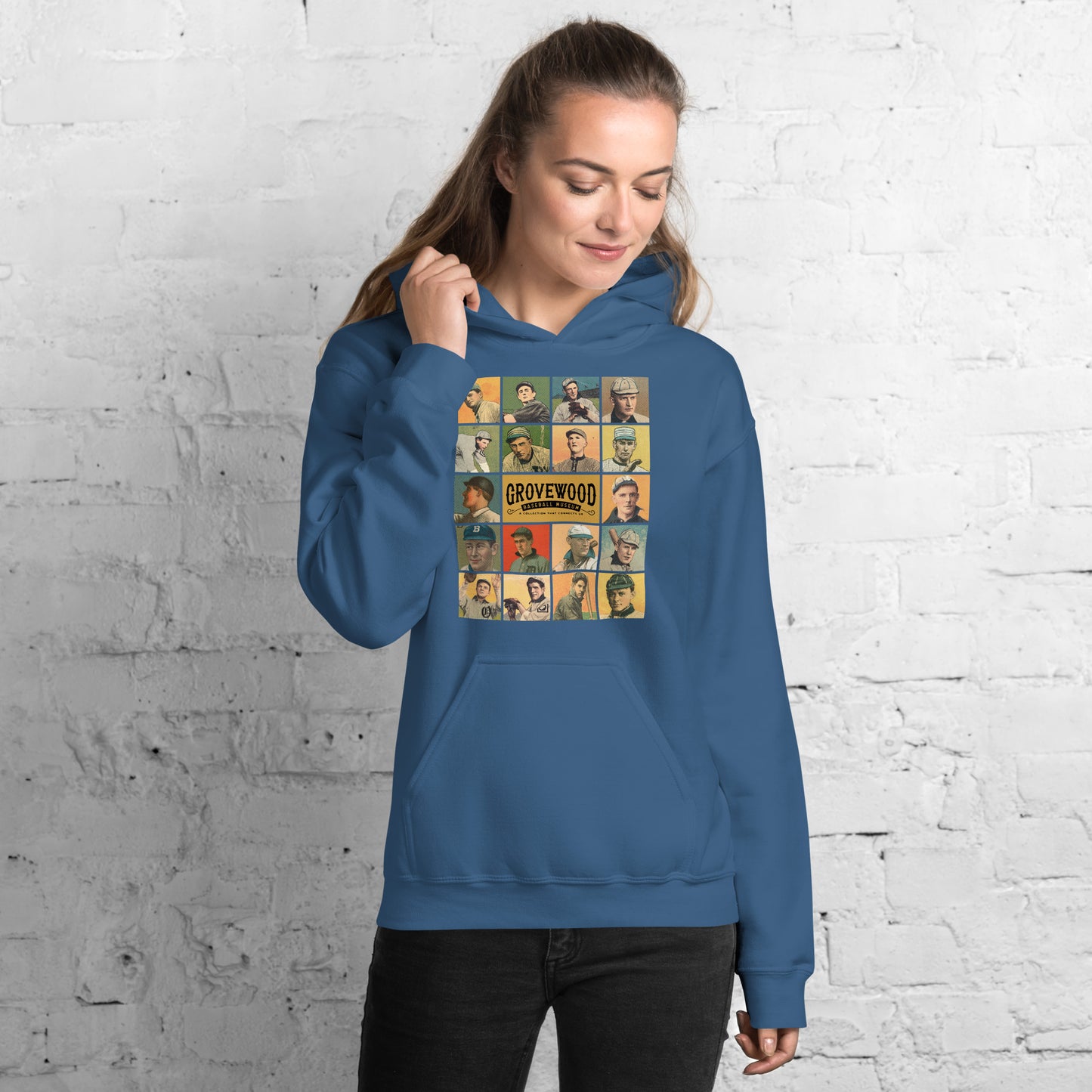 Vintage Player Collage Hoodie | Multiple Colors