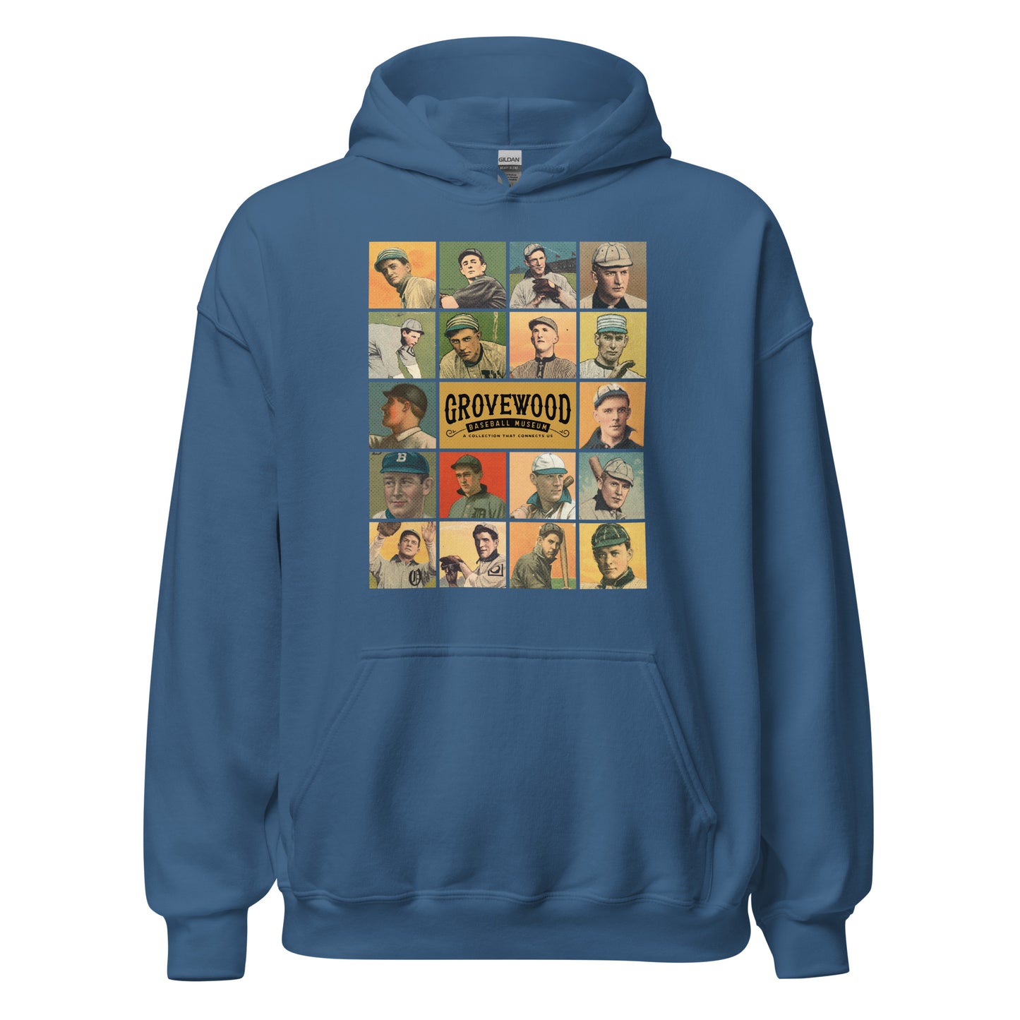 Vintage Player Collage Hoodie | Multiple Colors