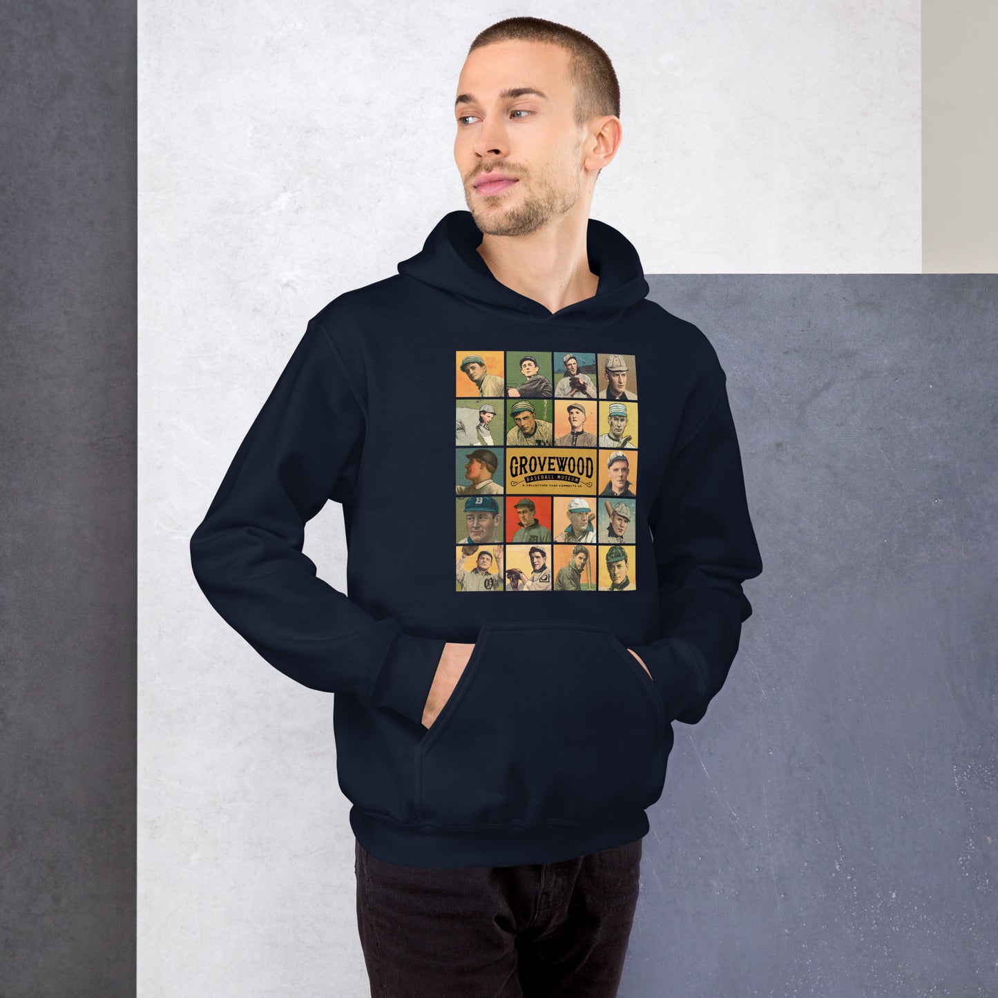 Vintage Player Collage Hoodie | Multiple Colors