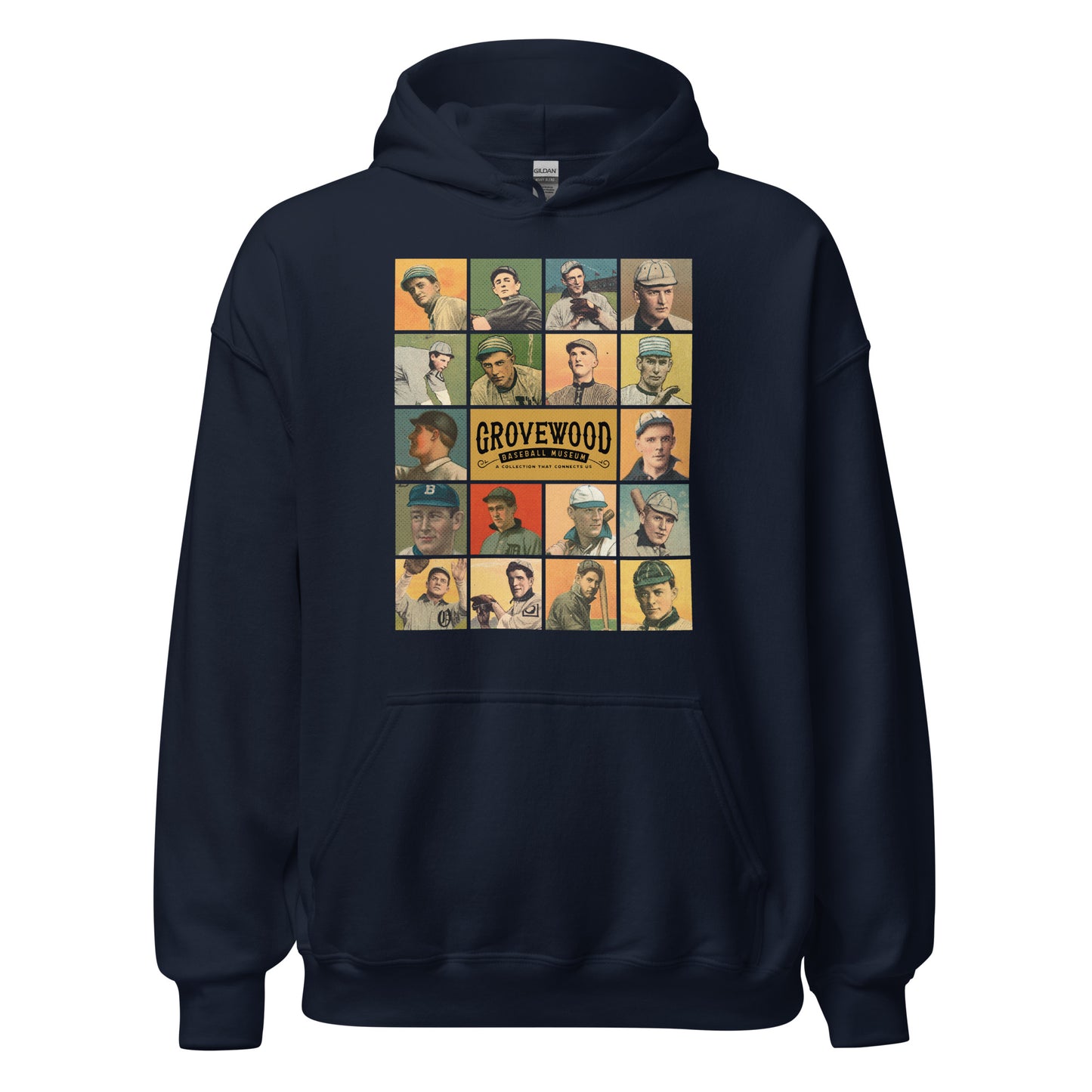 Vintage Player Collage Hoodie | Multiple Colors