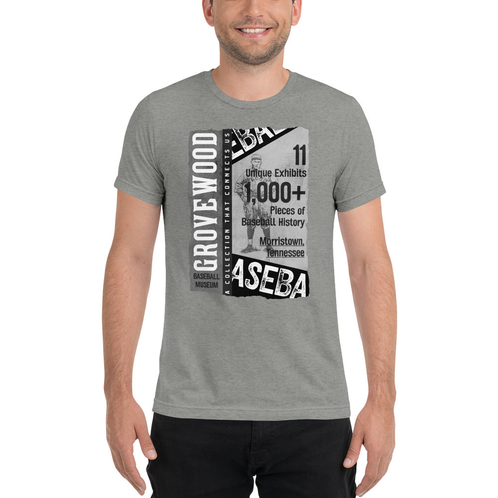 Vintage Poster Shirt | B&W | Tri-Blend