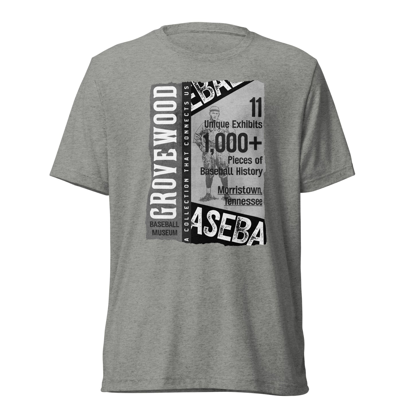 Vintage Poster Shirt | B&W | Tri-Blend