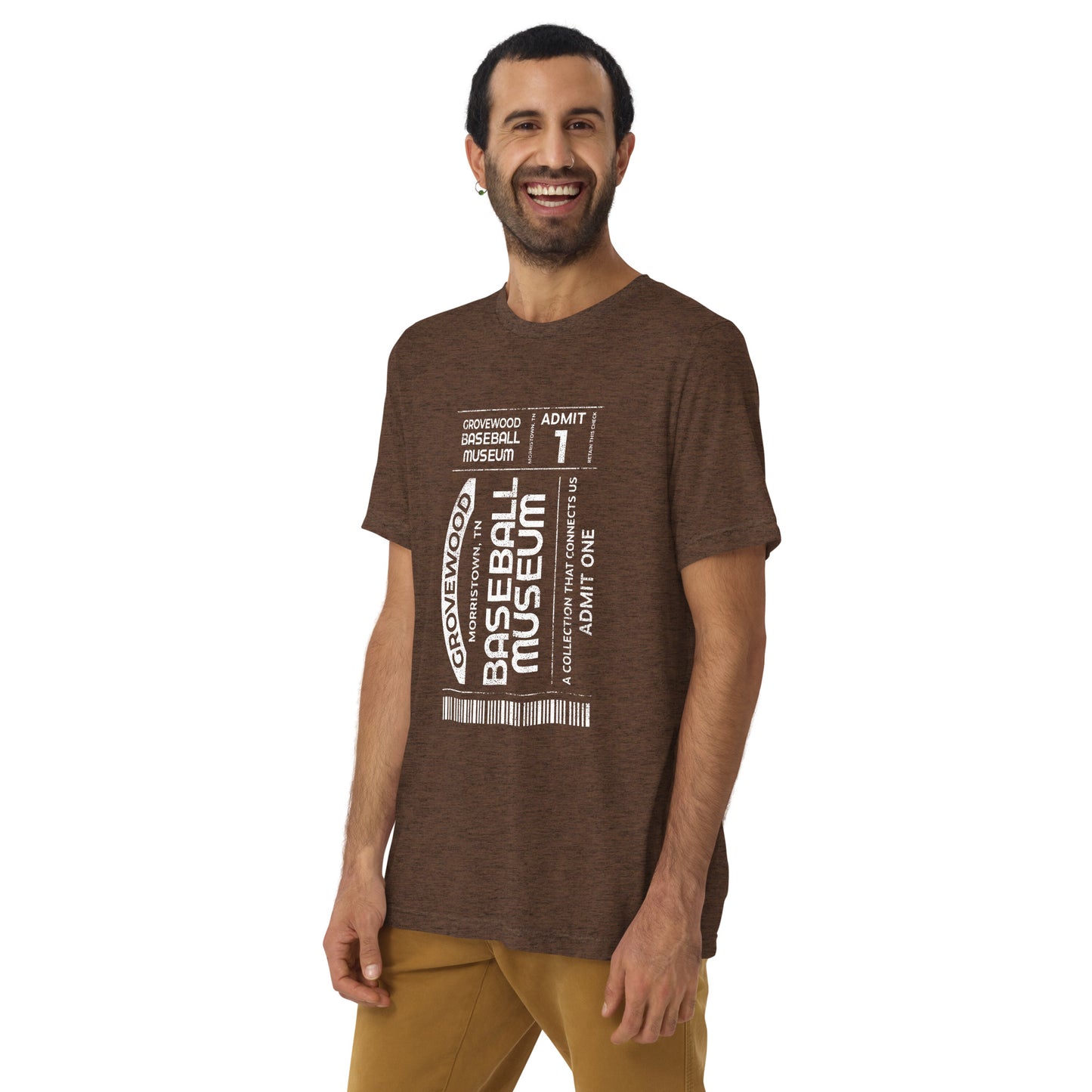 Museum Ticket Shirt | Brown