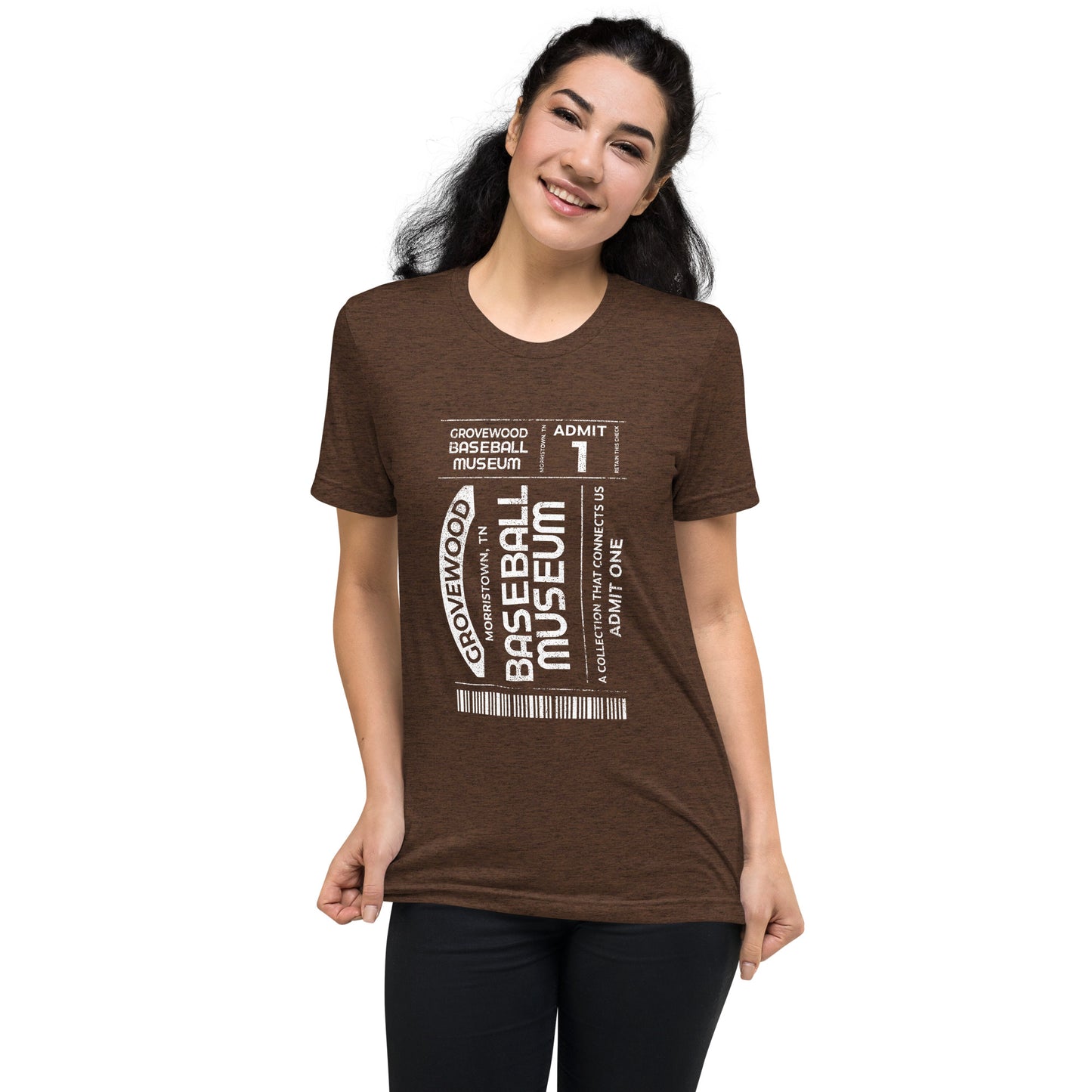 Museum Ticket Shirt | Brown