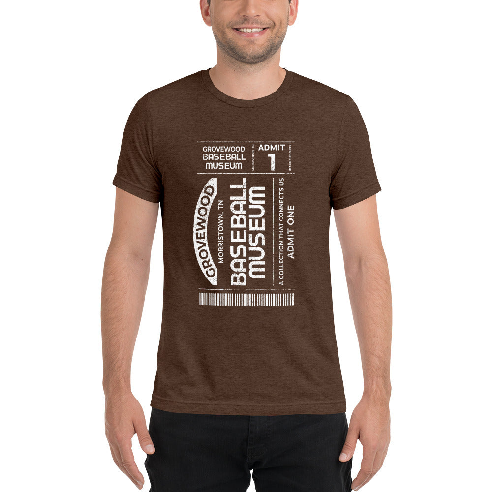 Museum Ticket Shirt | Brown