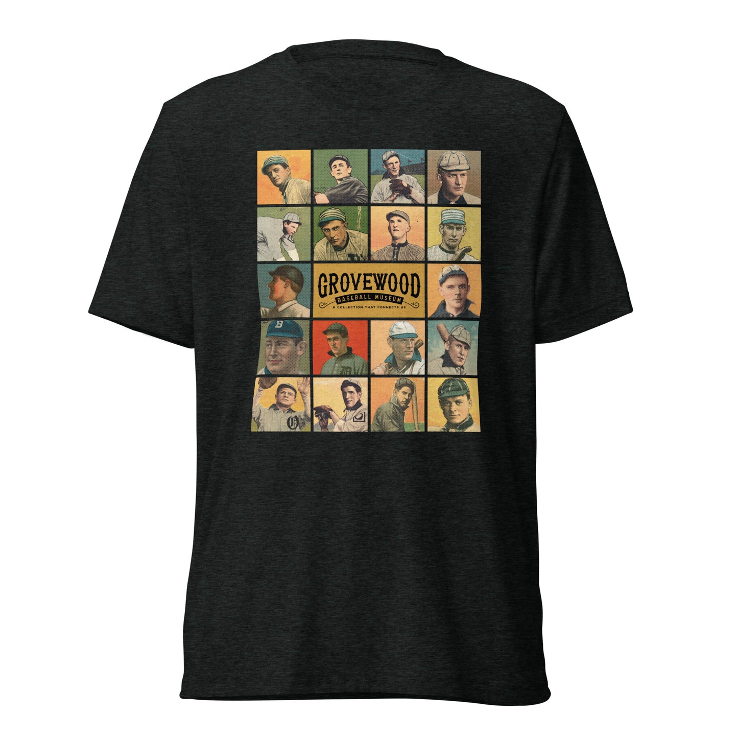 Vintage Player Collage | Multiple Colors | Tri-Blend Shirt