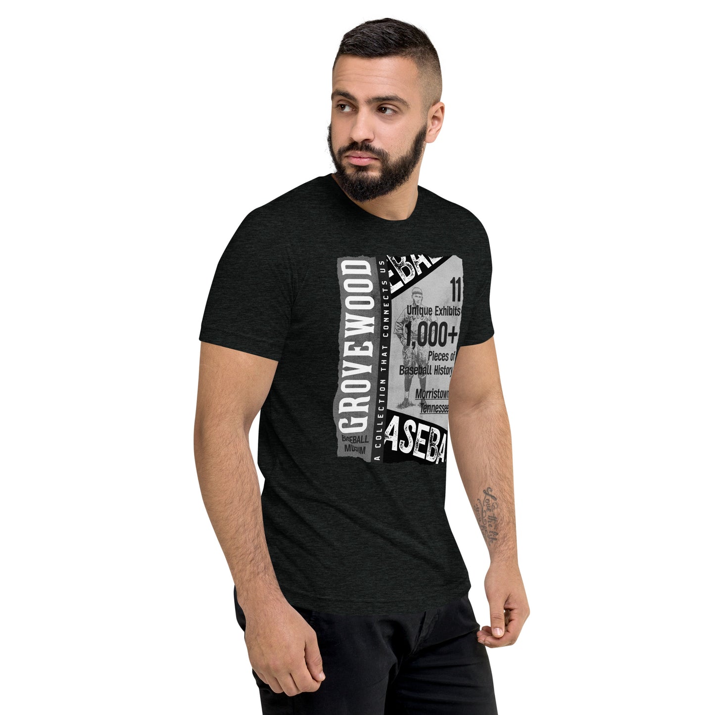 Vintage Poster Shirt | B&W | Tri-Blend