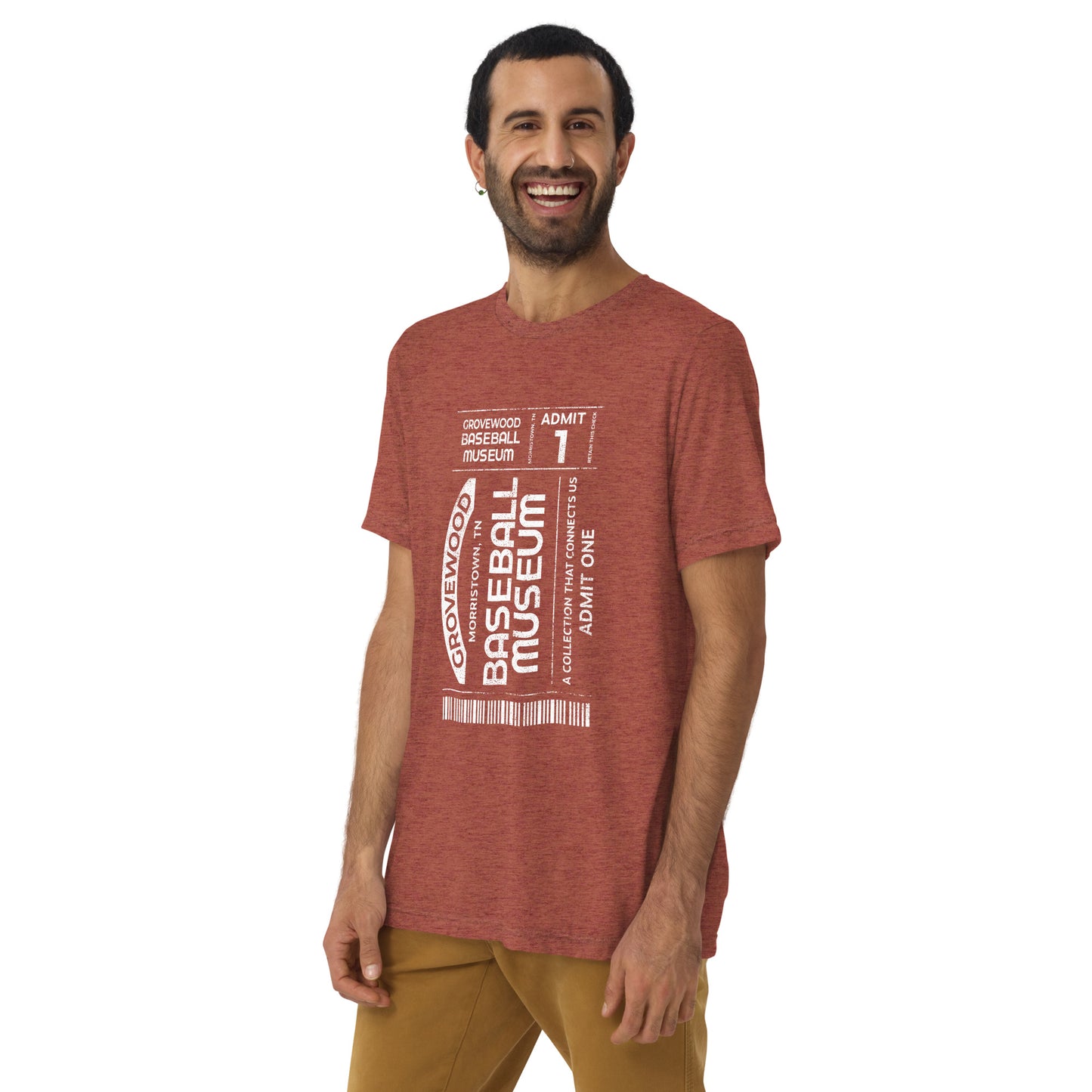 Museum Ticket Shirt | Clay