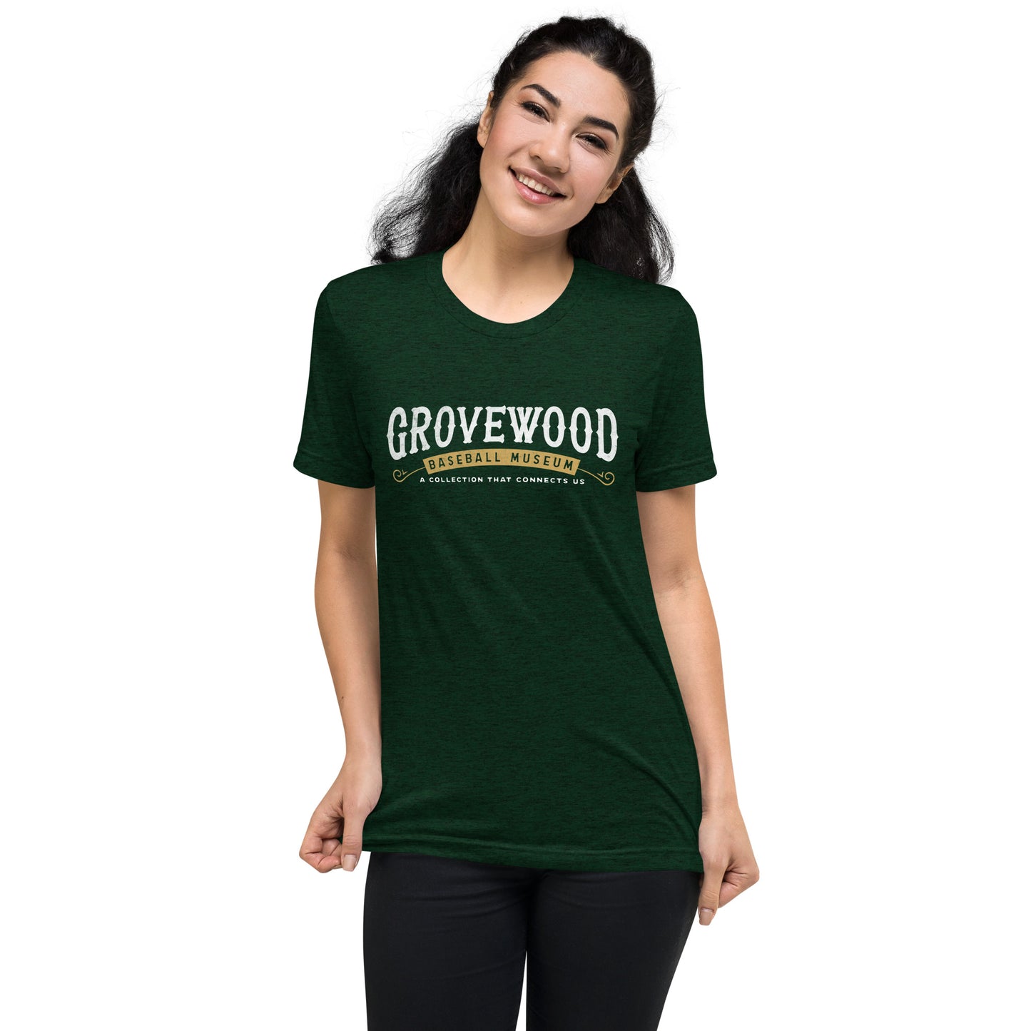 Museum Logo Shirt | Emerald Green