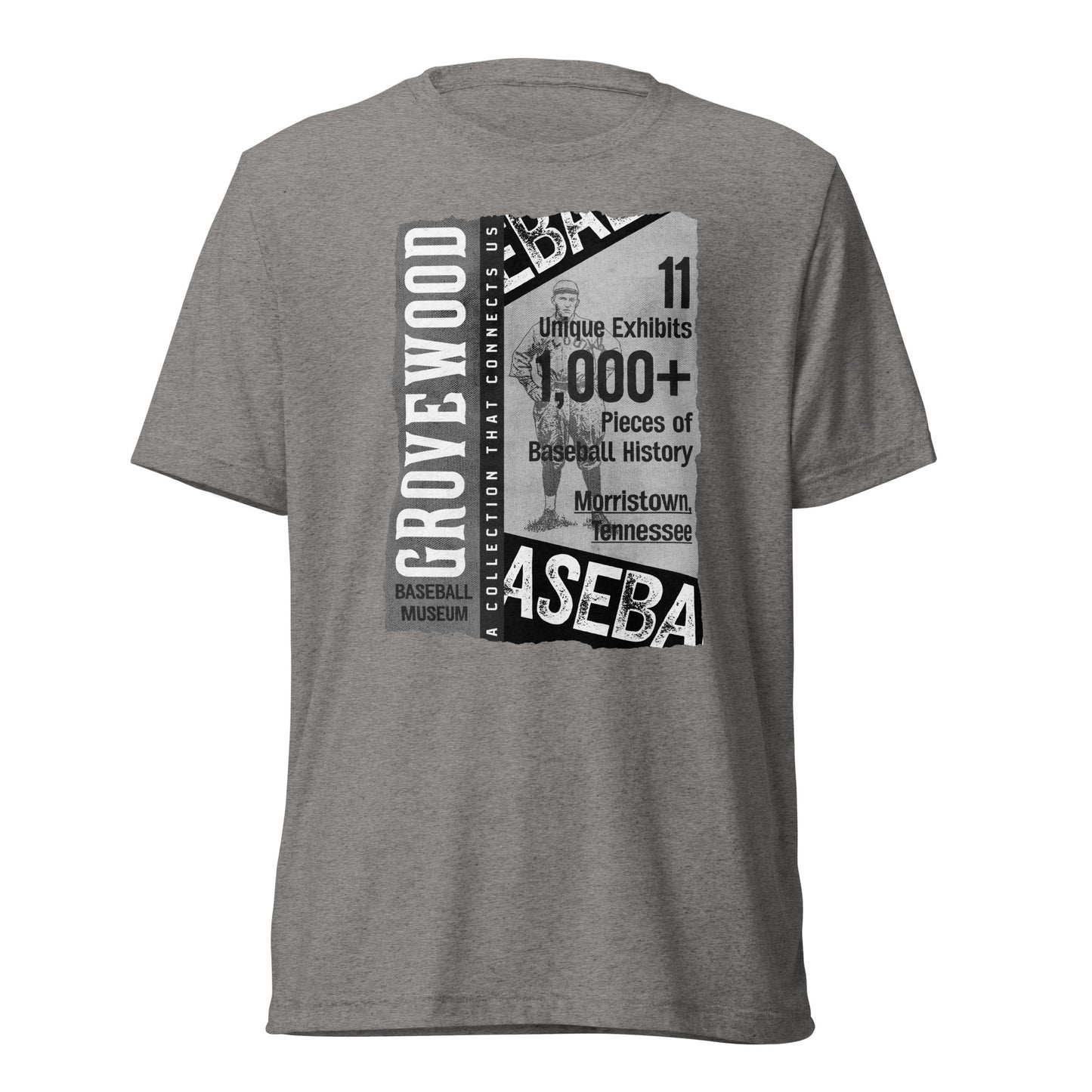 Vintage Poster Shirt | B&W | Tri-Blend