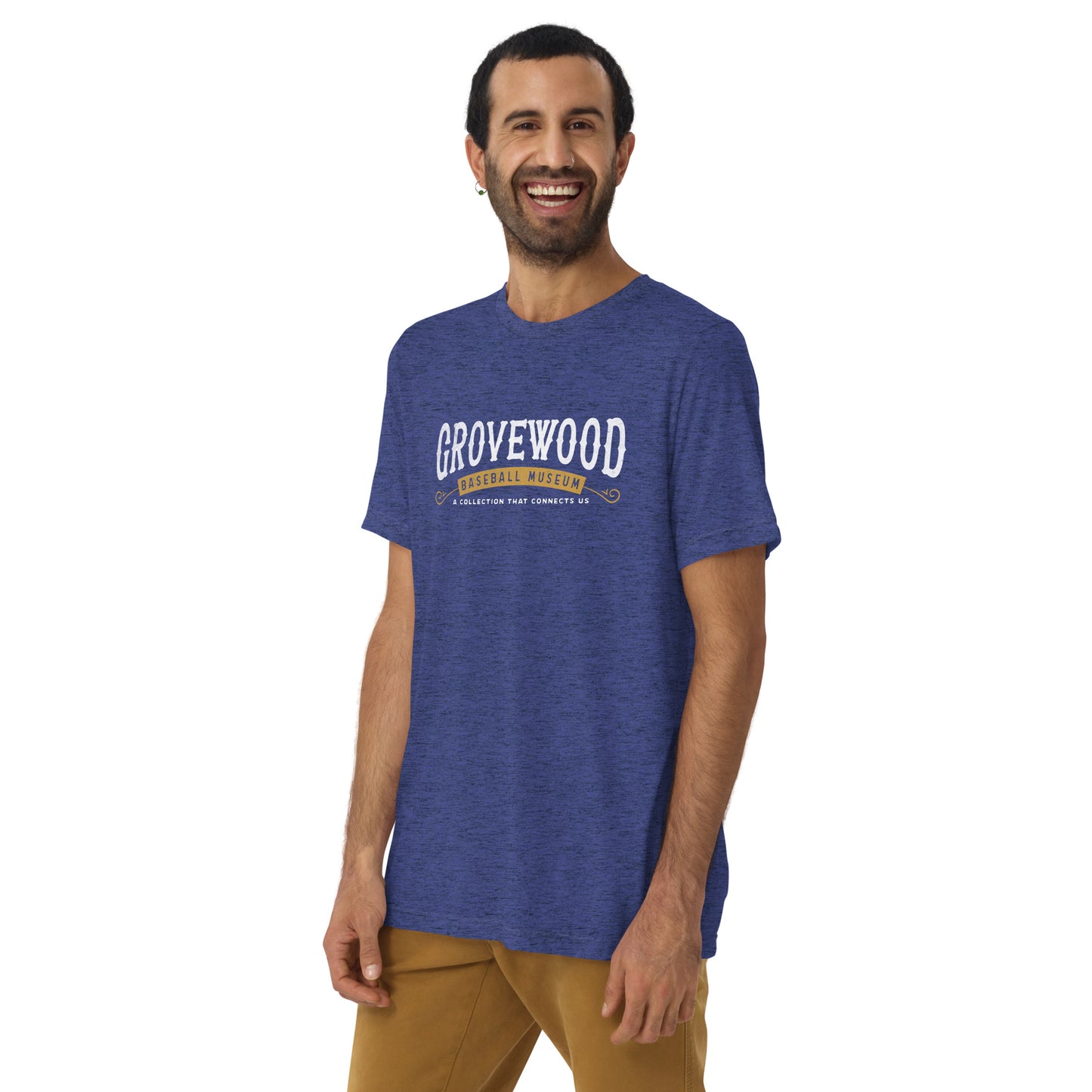 Museum Logo Shirt | Navy Blue