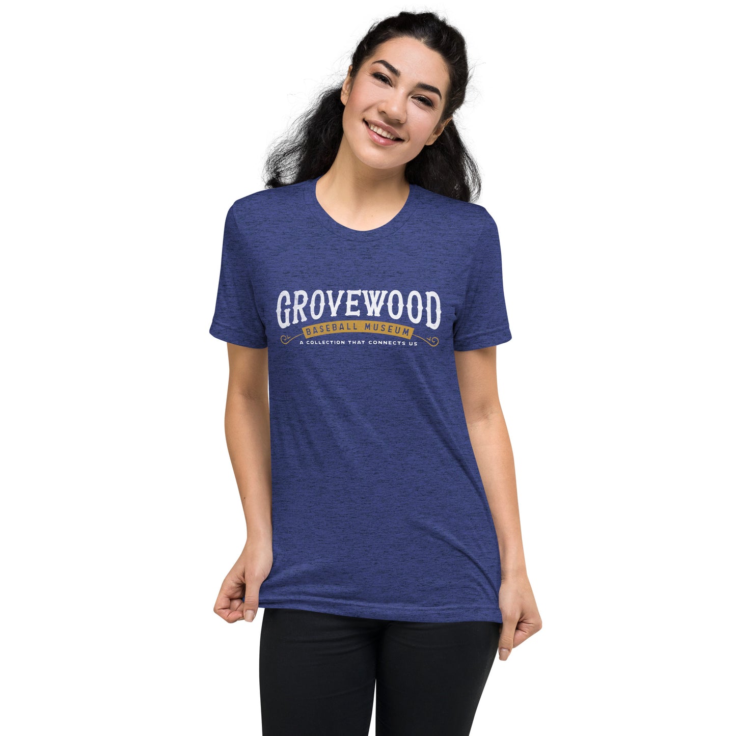 Museum Logo Shirt | Navy Blue