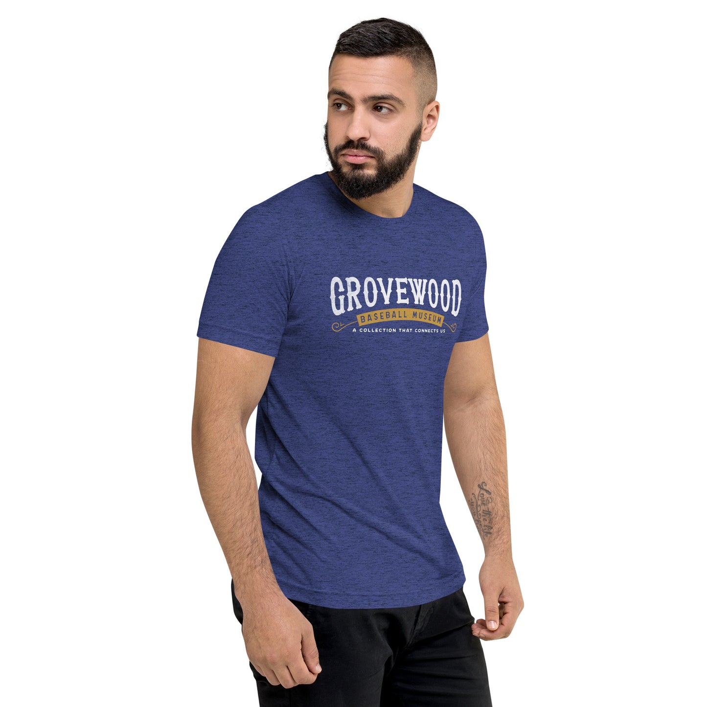 Museum Logo Shirt | Navy Blue