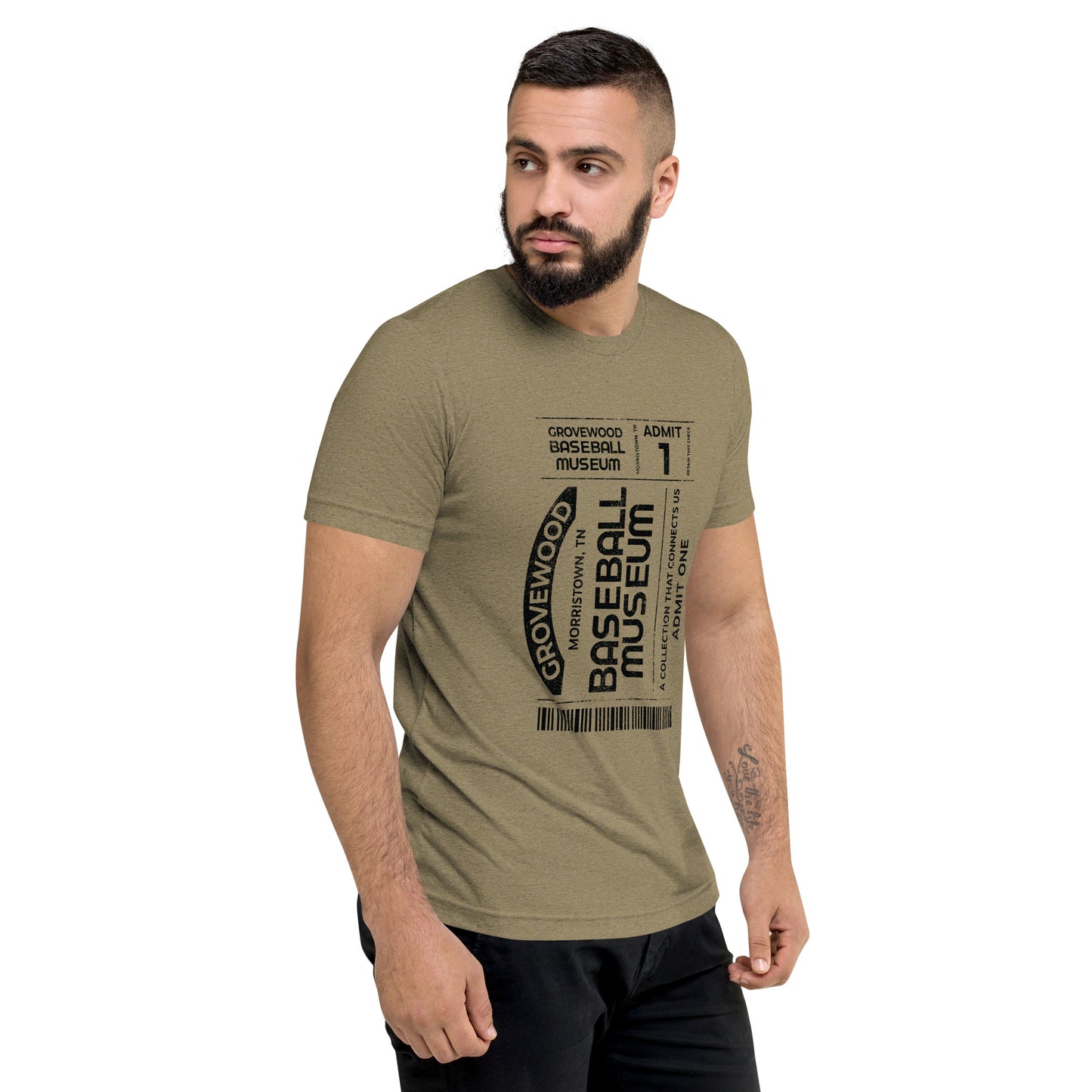 Museum Ticket Shirt | Olive