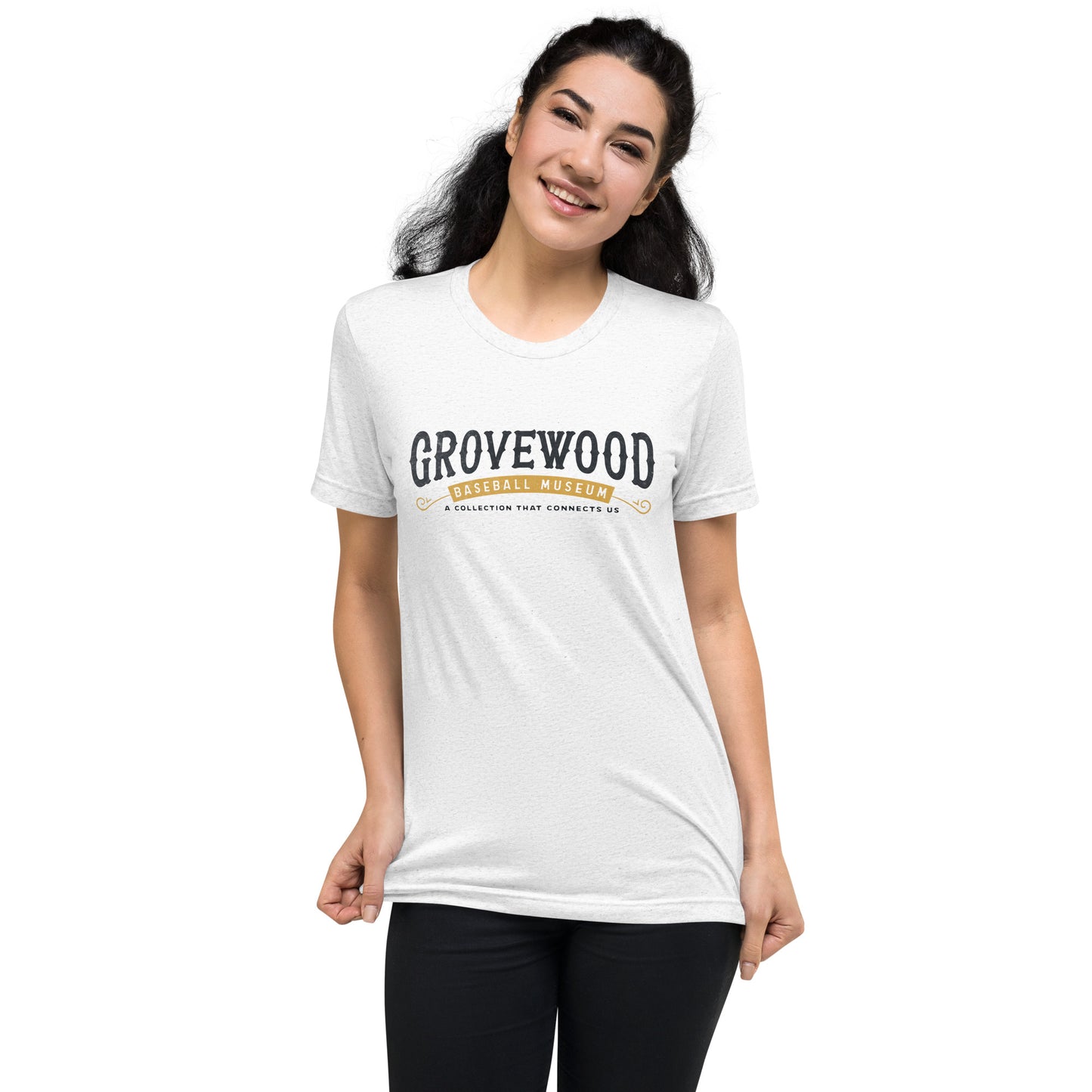 Museum Logo Shirt | Solid White