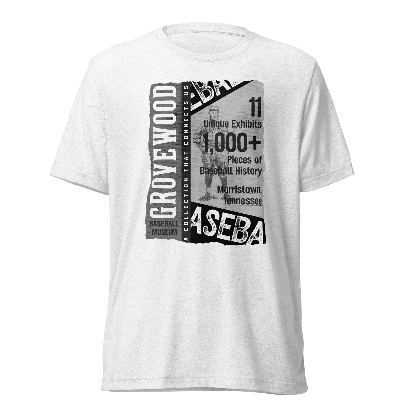 Vintage Poster Shirt | B&W | Tri-Blend