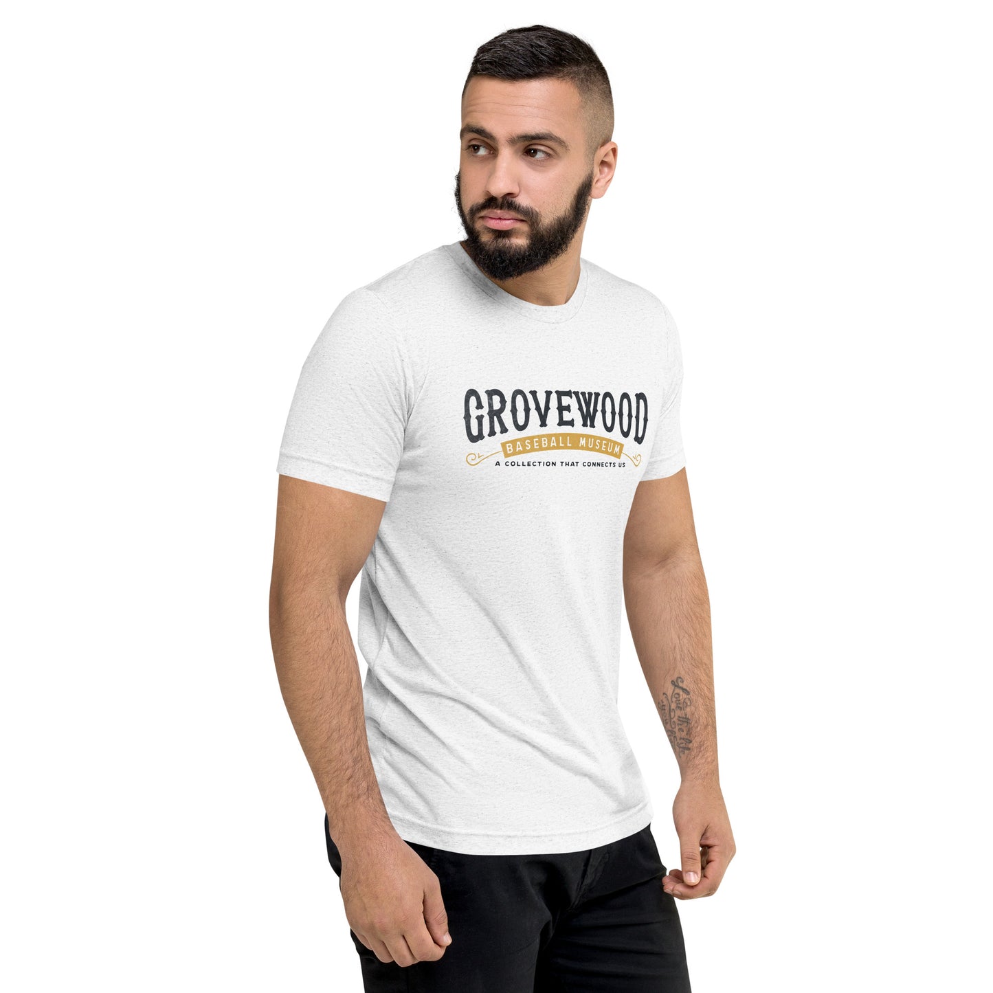 Museum Logo Shirt | Solid White