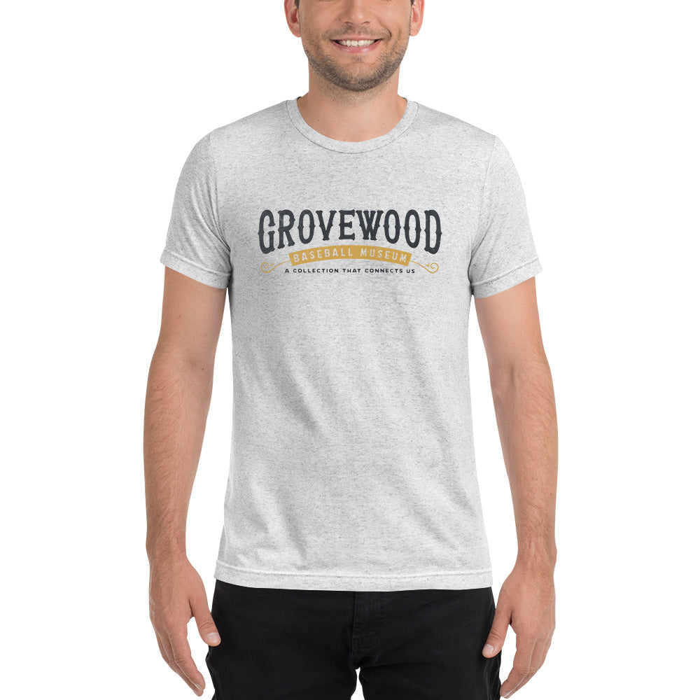 Museum Logo Shirt | White Fleck
