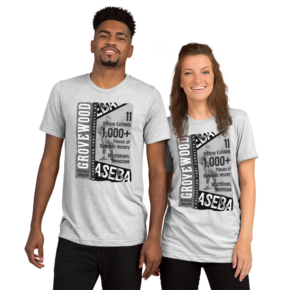 Vintage Poster Shirt | B&W | Tri-Blend