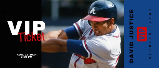 VIP Meet & Greet with DAVID JUSTICE (Limited to 25)