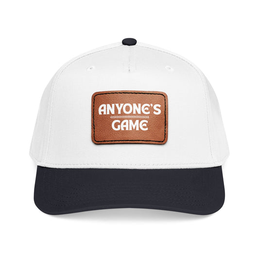 Leather Baseball Hat | Anyone's Game