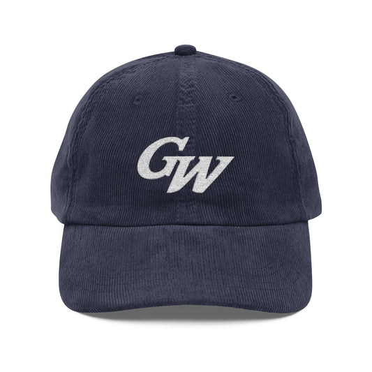 Monogram Vintage Corduroy Hat | Multiple Colors | GroveWood Museum