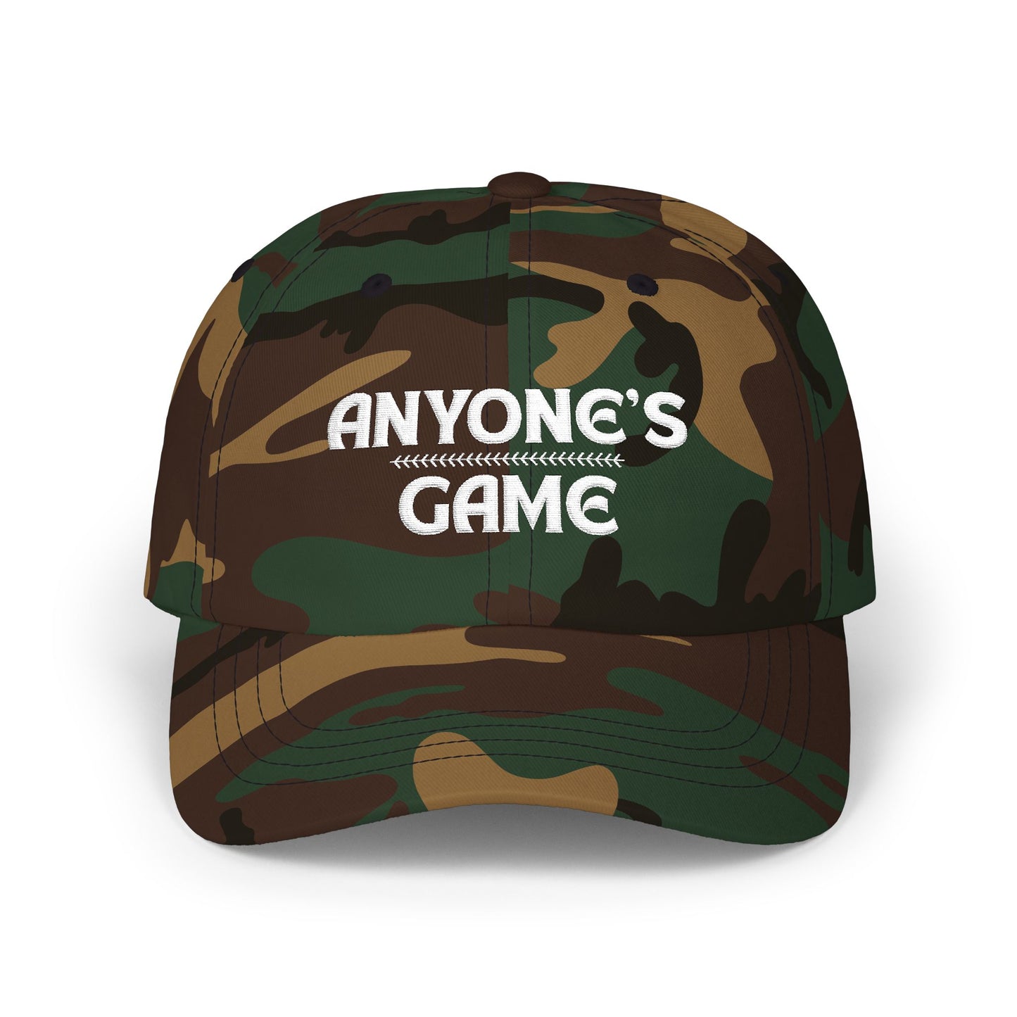 Classic Baseball Cap | Multiple Colors | Anyone's Game
