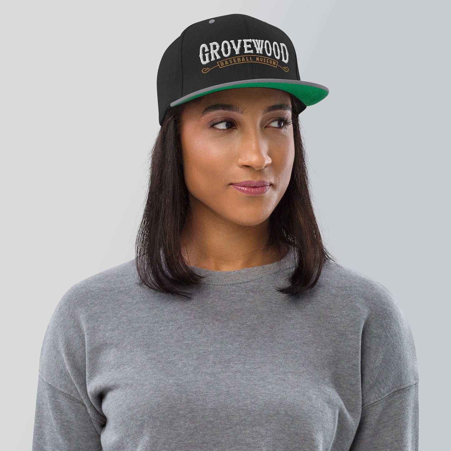 Museum Logo Outline Snapback Hat | Multiple Colors